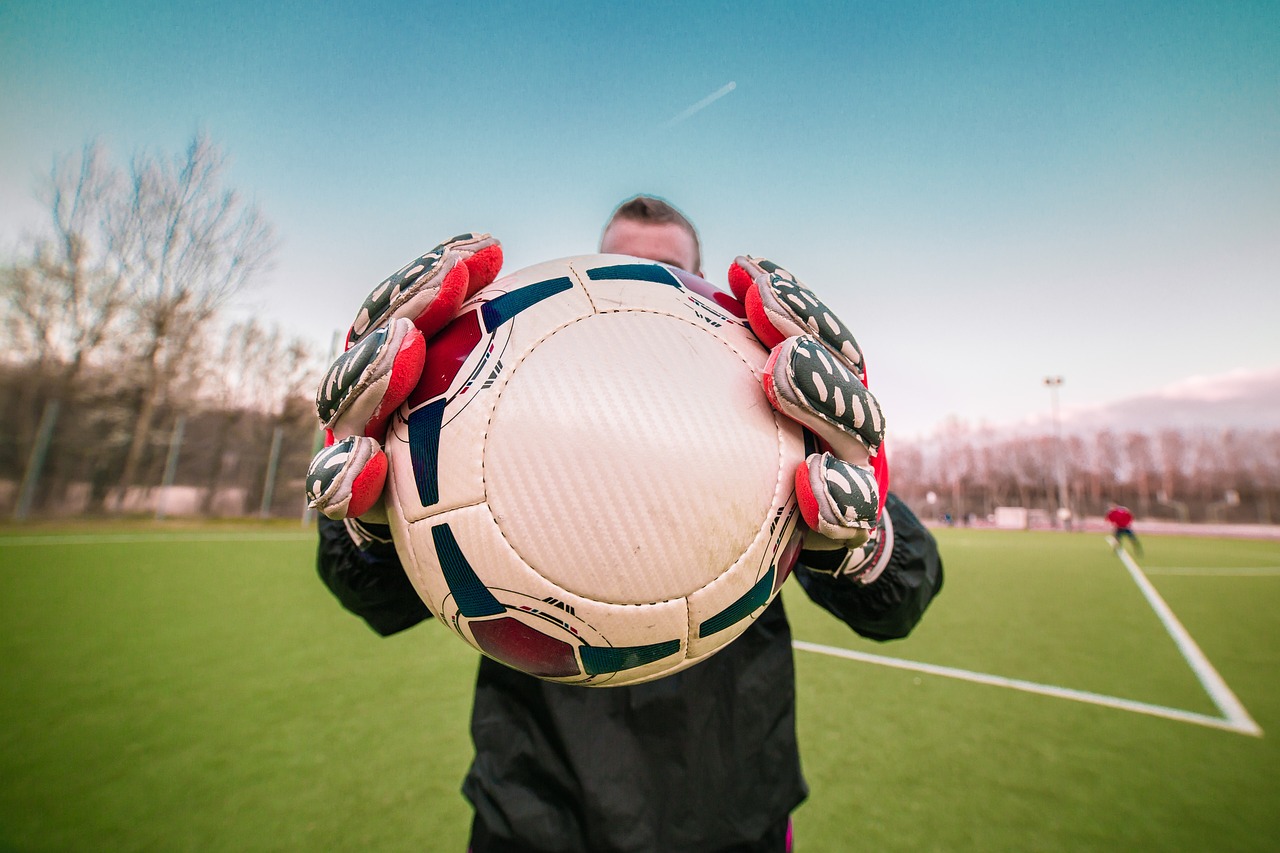 door husband, football, goalkeeper